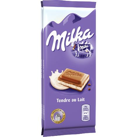 Milka Tendre au Lait