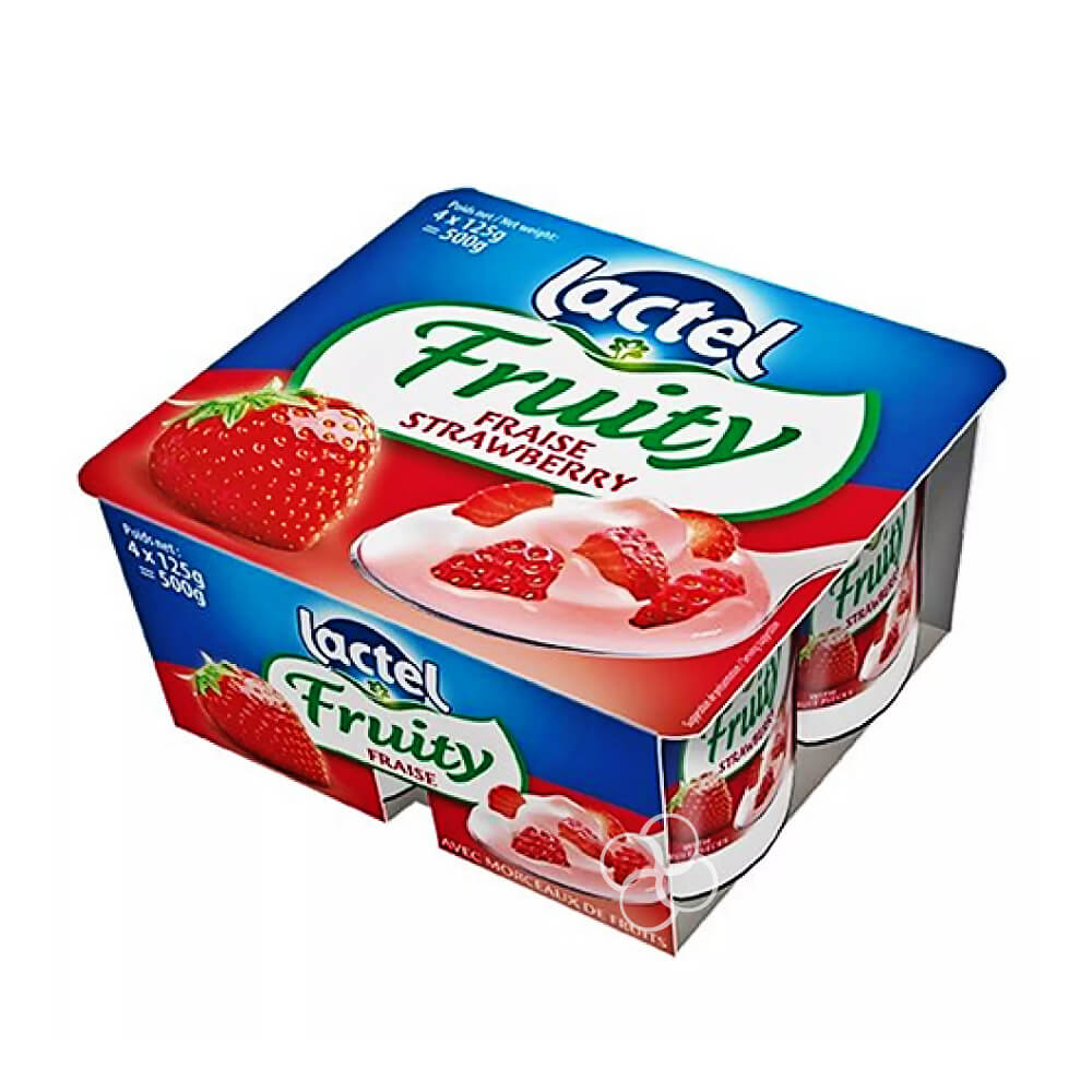 Lactel Fruity Fraise Strawberry