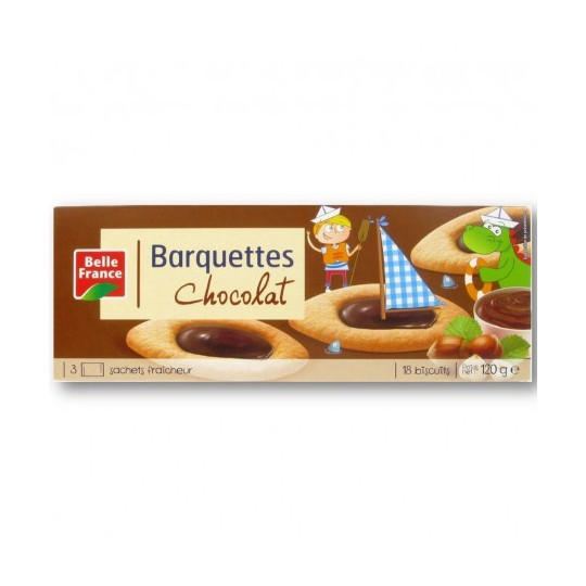 Belle France Barquettes Chocolat