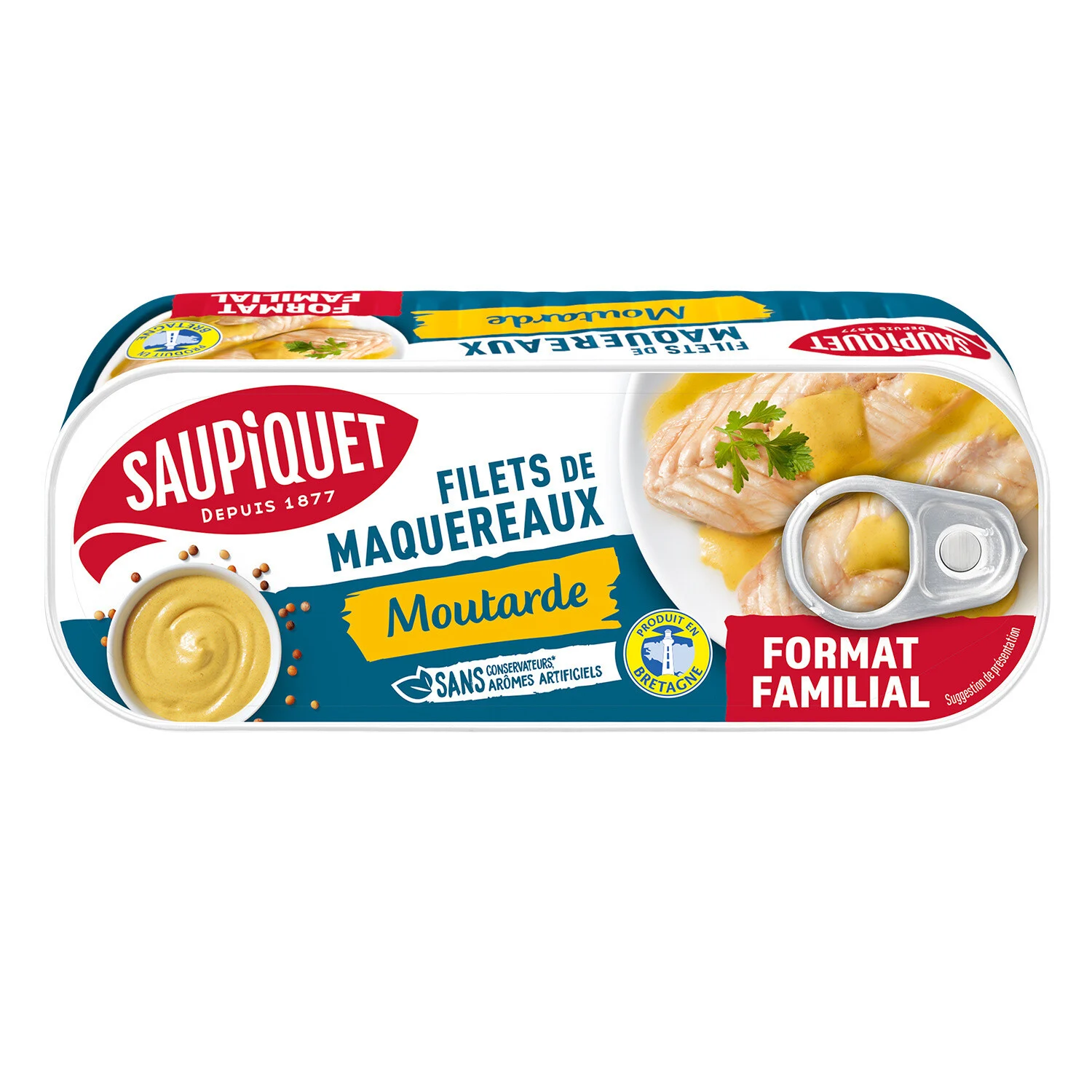 Saupiquet filets de maquereaux