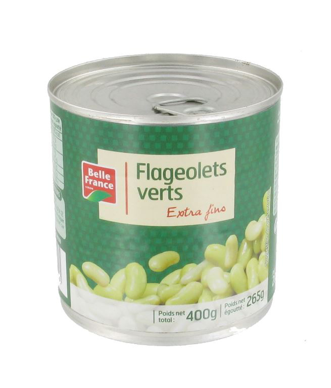 Belle France Flageolets verts