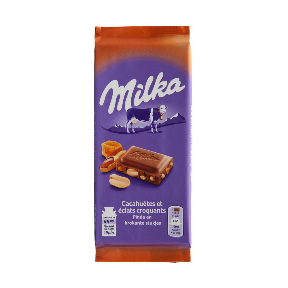 Milka Cacahuètes