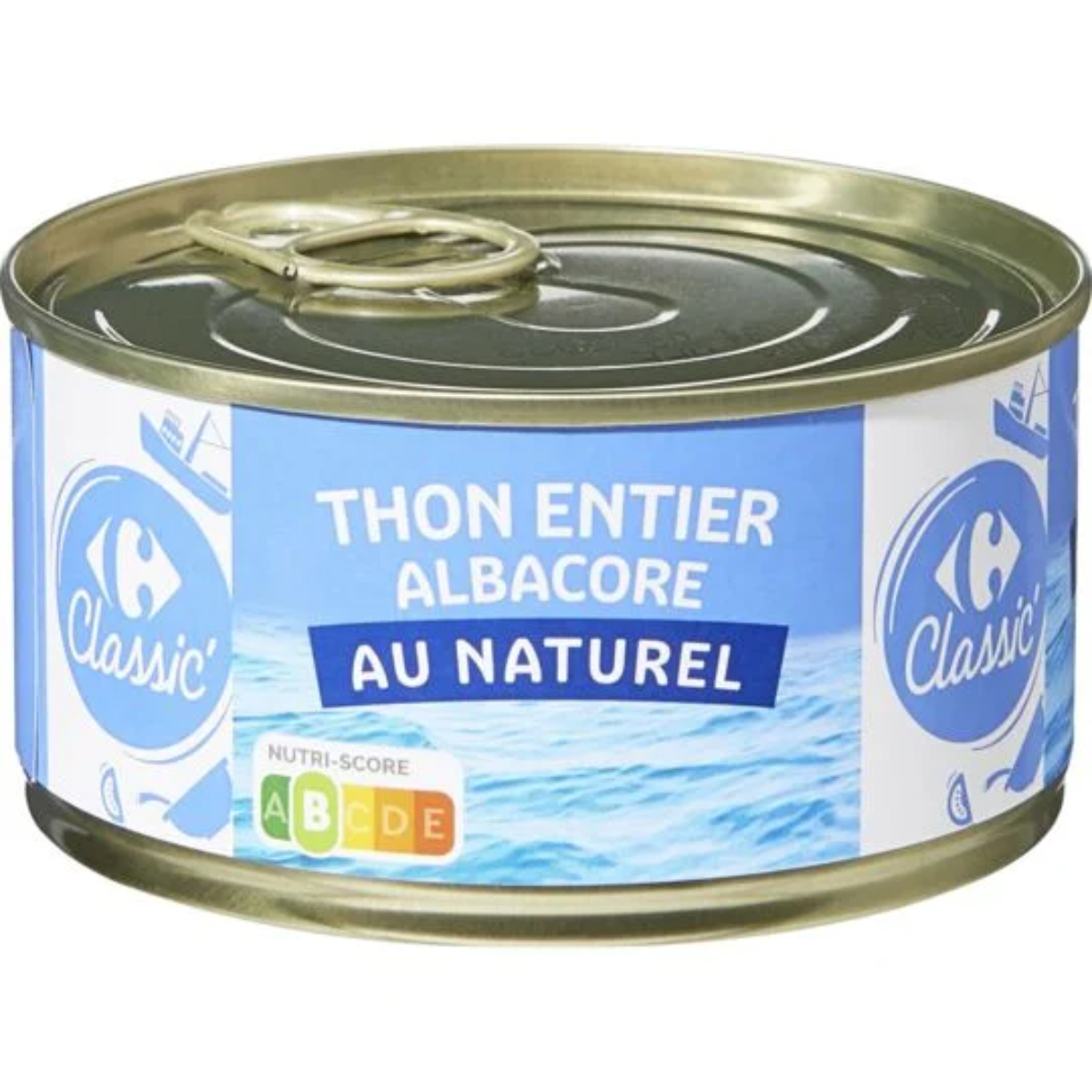 Thon entier Albacore au naturel