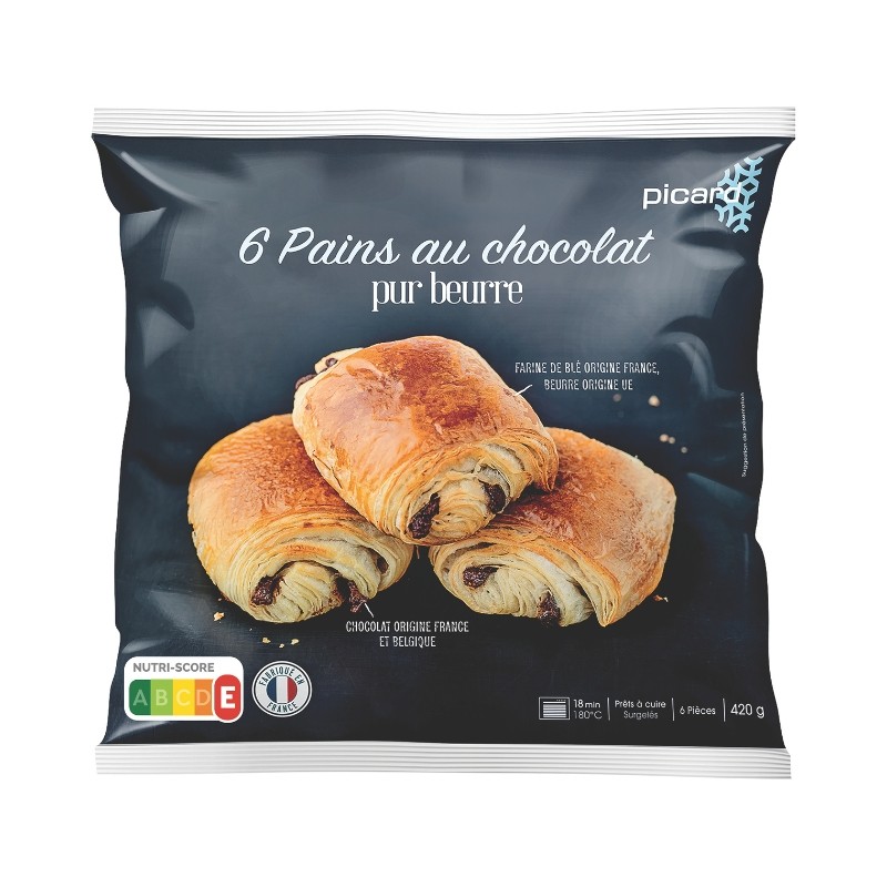 Picard pains au chocolat pur beurre