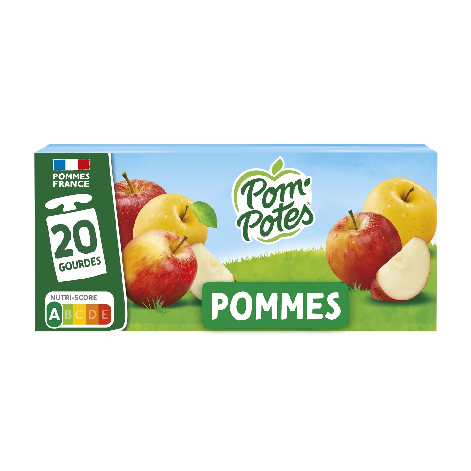 Pom'potes Sans Sucres Ajoutés Pom'Potes Spécialités Pomme